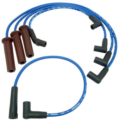 NGK Spark Plug Wire Set P/N:RC-GMX037 Fits: Asuna Gt 1993, Asuna Se 1993, Pontiac Lemans 93-88, Pontiac Optima 91-88 - Image 1