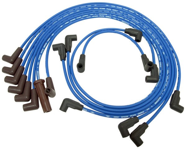 NGK Spark Plug Wire Set P/N:RC-GMX022 Fits: Chevrolet Caprice 88-87, Chevrolet El Camino 1987, Chevrolet Monte Carlo 88-87, GMC Caballero 1987, Pontiac Grand Prix 1987 - Image 1