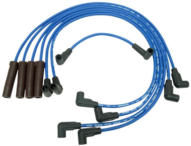 NGK Spark Plug Wire Set P/N:RC-GMX027 Fits: Chevrolet Caprice 1985, Chevrolet Impala 1985, Chevrolet Monte Carlo 1985, Pontiac Parisienne 1985 - Image 1