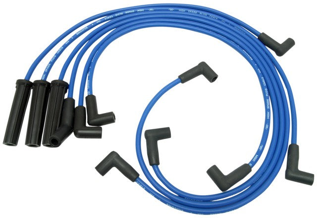 NGK Spark Plug Wire Set P/N:RC-GMZ026 Fits: Chevrolet Astro, Chevrolet C10, Chevrolet C20, Chevrolet G10, Chevrolet G20, Chevrolet G30, Chevrolet K10, Chevrolet K20, GMC C1500, GMC C2500, GMC G1500, GMC G2500, GMC G3500, GMC K1500, GMC K2500, GMC Safari - Image 1