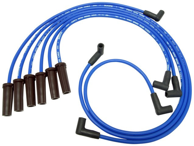 NGK Spark Plug Wire Set P/N:RC-GMZ020 Fits: Buick Century, Buick Electra, Buick Lesabre, Buick Riviera, Buick Skylark, Buick Somerset, Buick Somerset Regal, Oldsmobile 98, Oldsmobile Calais, Oldsmobile Cutlass Calais - Image 1