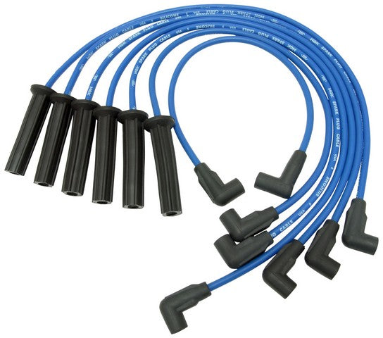 NGK Spark Plug Wire Set P/N:RC-GMX029 Fits: Buick Skylark, Cadillac Cimarron, Chevrolet Camaro, Chevrolet Cavalier, Chevrolet Celebrity, Chevrolet Citation Ii, Chevrolet Lumina Apv, Oldsmobile Cutlass Ciera, Oldsmobile Firenza, Oldsmobile Silhouette - Image 1