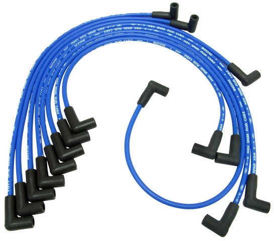 NGK Spark Plug Wire Set P/N:RC-GMZ049 Fits: Buick Lesabre, Buick Skylark, Checker Marathon, Chevrolet C10, Chevrolet C10 Suburban, Chevrolet C20 - Image 1