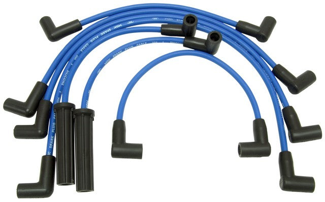 NGK Spark Plug Wire Set P/N:RC-GMZ033 Fits: Buick Apollo, Checker Marathon, Chevrolet C10, Chevrolet C10 Suburban, Chevrolet C20, Chevrolet C20 Suburban, Chevrolet C30, Chevrolet Camaro, Chevrolet Caprice, Chevrolet El Camino - Image 1