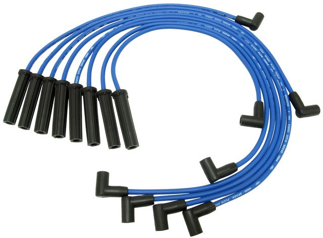 NGK Spark Plug Wire Set P/N:RC-GMZ014 Fits: Chevrolet Bel Air, Chevrolet C10, Chevrolet C10 Suburban, Chevrolet C20, Chevrolet C20 Suburban, Chevrolet C30, Chevrolet Caprice, Chevrolet Corvette, Chevrolet El Camino, Chevrolet G20 - Image 1
