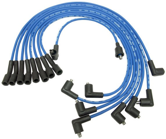 NGK Spark Plug Wire Set P/N:RC-GMX007 Fits: Oldsmobile 98, Oldsmobile Custom Cruiser, Oldsmobile Cutlass, Oldsmobile Cutlass Supreme, Oldsmobile Delta 88, Oldsmobile Omega, Oldsmobile Toronado, Oldsmobile Vista Cruiser - Image 1