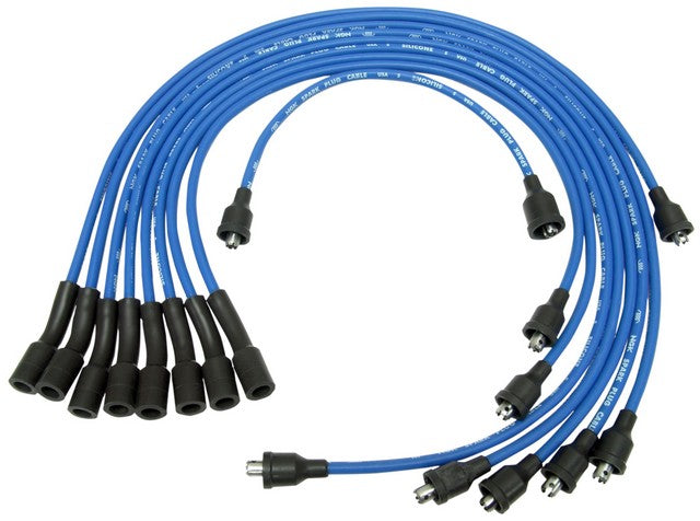 NGK Spark Plug Wire Set P/N:RC-GMX009 Fits: Pontiac Bonneville, Pontiac Catalina, Pontiac Firebird, Pontiac Grand Am, Pontiac Grand Prix, Pontiac Grand Safari, Pontiac Grandville, Pontiac Gto, Pontiac Lemans, Pontiac Ventura - Image 1