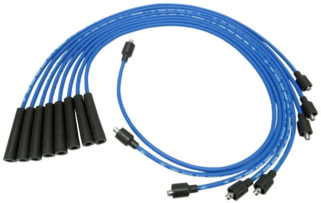 NGK Spark Plug Wire Set P/N:RC-GMX024 Fits: Chevrolet El Camino 1974, Chevrolet P10 Van 1973, Chevrolet P20 Van 1973, Chevrolet P30 Van 74-73, GMC P35/p3500 Van 74-73, GMC Sprint 1974 - Image 1