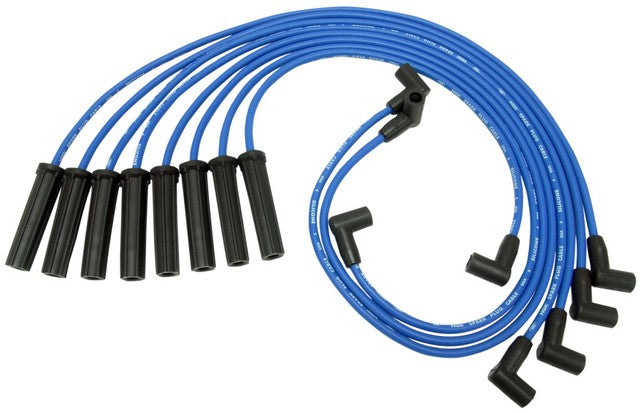 NGK Spark Plug Wire Set P/N:RC-GMZ011 Fits: Buick Centurion 1973, Buick Century 74-73, Buick Electra 76-73, Buick Estate Wagon 76-73, Buick Lesabre 76-73, Buick Regal 74-73, Buick Riviera 76-73 - Image 1