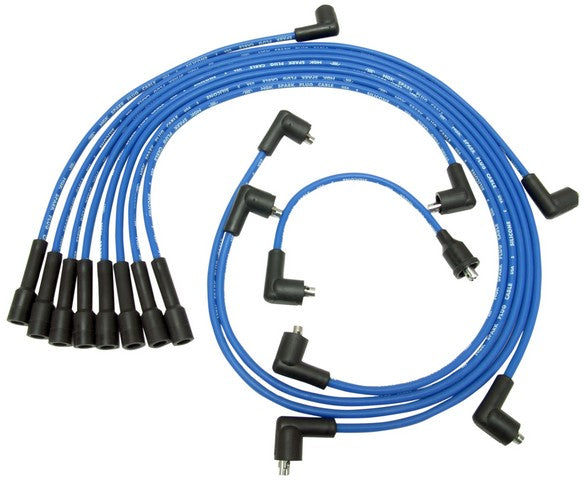 NGK Spark Plug Wire Set P/N:RC-GMX010 Fits: Cadillac Calais 74-65, Cadillac Deville 74-64, Cadillac Eldorado 74-64, Cadillac Fleetwood 74-65, Cadillac Series 60 Fleetwood 1964, Cadillac Series 62 1964, Cadillac Series 75 Fleetwood 1964 - Image 1