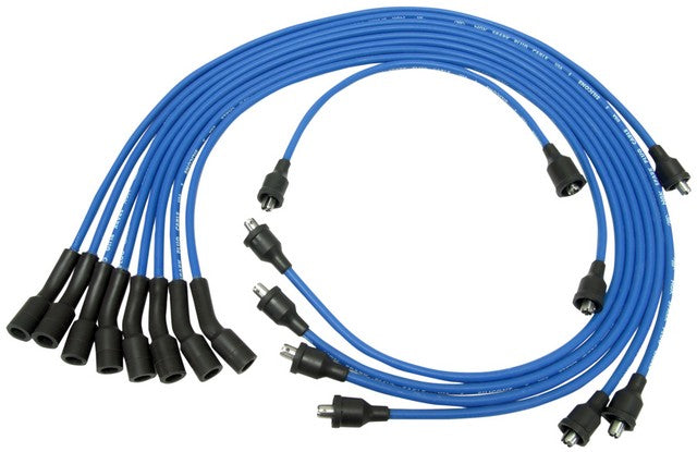 NGK Spark Plug Wire Set P/N:RC-GMX005 Fits: Chevrolet Bel Air, Chevrolet Biscayne, Chevrolet C10 Pickup, Chevrolet C10 Suburban, Chevrolet C20 Pickup, Chevrolet C20 Suburban, Chevrolet C30 Pickup, Chevrolet Camaro - Image 1