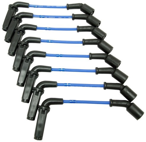 NGK Spark Plug Wire Set P/N:RC-GMX107 Fits: Buick Allure, Buick Lacrosse, Buick Rainier, Cadillac Cts, Cadillac Escalade, Cadillac Escalade Esv, Cadillac Escalade Ext, Chevrolet Avalanche, Chevrolet Corvette, Chevrolet Express 1500 - Image 1
