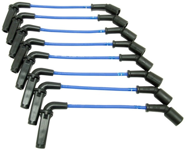 NGK Spark Plug Wire Set P/N:RC-GMX109 Fits: Chevrolet Avalanche 2500, Chevrolet C4500 Kodiak, Chevrolet C5500 Kodiak, Chevrolet C6500 Kodiak, Chevrolet C7500 Kodiak, Chevrolet Silverado 2500 Hd, Chevrolet Silverado 2500 Hd Classic - Image 1