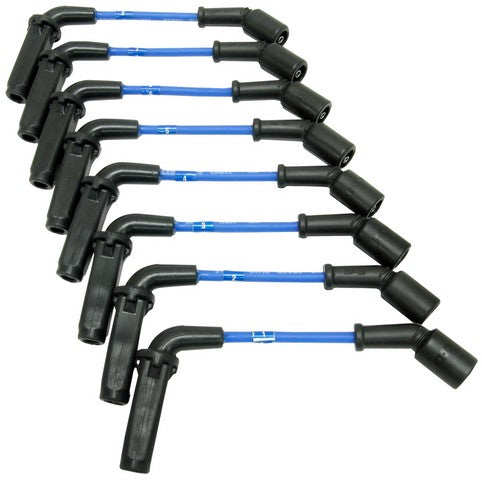 NGK Spark Plug Wire Set P/N:RC-GMX110 Fits: Buick Rainier, Chevrolet Express 1500, Chevrolet Express 2500, Chevrolet Express 3500, Chevrolet Ssr, Chevrolet Trailblazer Ext, GMC Envoy Xl, GMC Envoy Xuv, GMC Savana 1500, GMC Savana 2500 - Image 1
