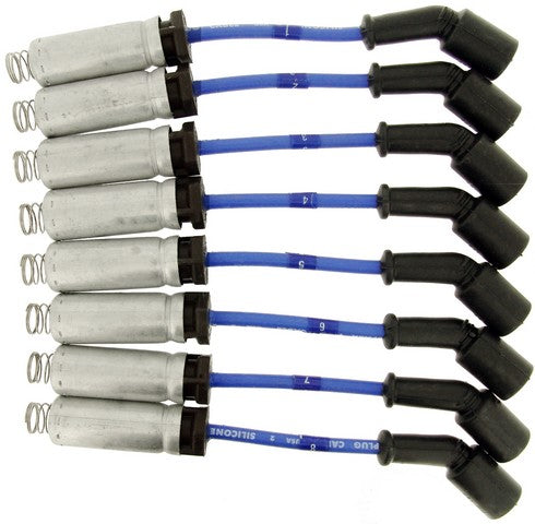 NGK Spark Plug Wire Set P/N:RC-GMX114 Fits: Chevrolet Camaro 13-12, Chevrolet Corvette 13-09 - Image 1