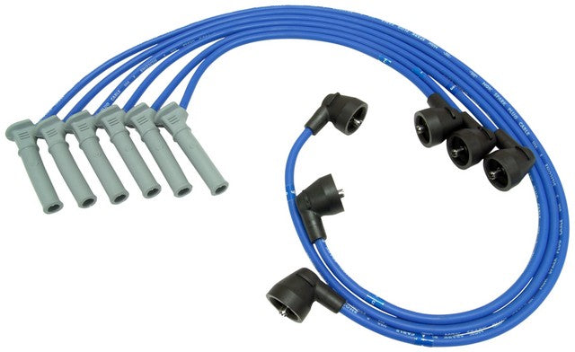 NGK Spark Plug Wire Set P/N:RC-FDZ081 Fits: Ford Explorer 01-97, Ford Ranger 2001, Mazda B4000 2001, Mercury Mountaineer 01-98 - Image 1