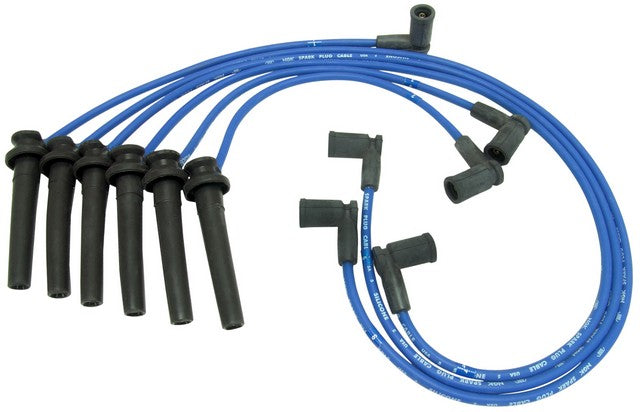 NGK Spark Plug Wire Set P/N:RC-FDZ085 Fits: Mazda Mpv 01-00, Mercury Cougar 02-01 - Image 1