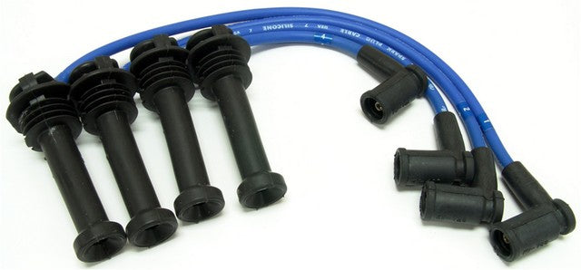 NGK Spark Plug Wire Set P/N:RC-FDZ070 Fits: Ford Contour 00-99, Ford Escape 04-01, Ford Focus 04-00, Mazda Tribute 04-01, Mercury Cougar 2002, Mercury Mystique 00-99 - Image 1
