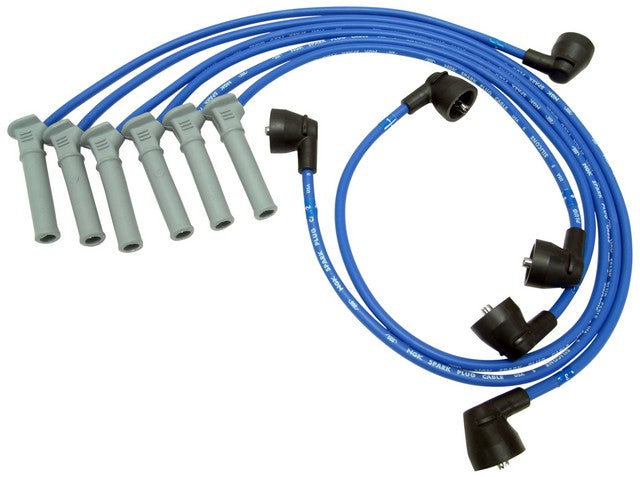 NGK Spark Plug Wire Set P/N:RC-FDZ064 Fits: Ford Explorer 00-97, Ford Explorer Sport 2001, Ford Explorer Sport Trac 2001, Mercury Mountaineer 00-98 - Image 1