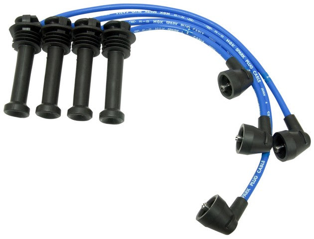 NGK Spark Plug Wire Set P/N:RC-FDZ046 Fits: Ford Contour 99-95, Ford Escort 03-98, Mercury Cougar 01-99, Mercury Mystique 99-95, Mercury Tracer 1998 - Image 1