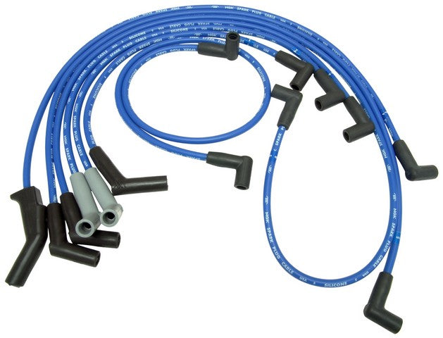 NGK Spark Plug Wire Set P/N:RC-FDZ011 Fits: Ford Taurus 90-88, Ford Thunderbird 1988, Lincoln Continental 90-88, Mercury Cougar 88-87, Mercury Sable 90-88 - Image 1