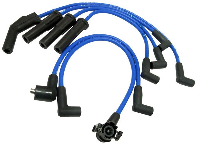 NGK Spark Plug Wire Set P/N:RC-FDZ027 Fits: Ford Taurus 91-86, Ford Tempo 94-84, Mercury Sable 1986, Mercury Topaz 94-84 - Image 1
