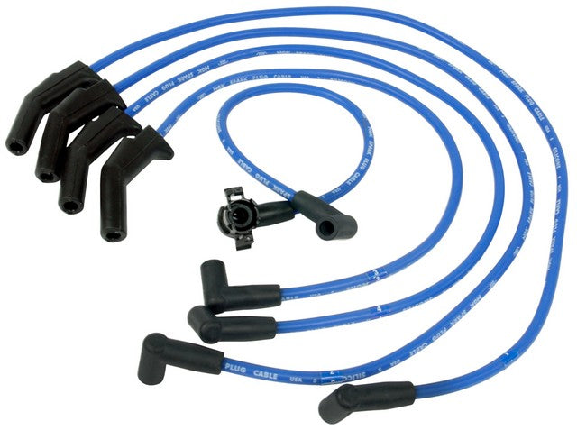 NGK Spark Plug Wire Set P/N:RC-FDZ005 Fits: Ford Escort 90-83, Ford Exp 88-83, Mercury Ln7 1983, Mercury Lynx 87-83 - Image 1