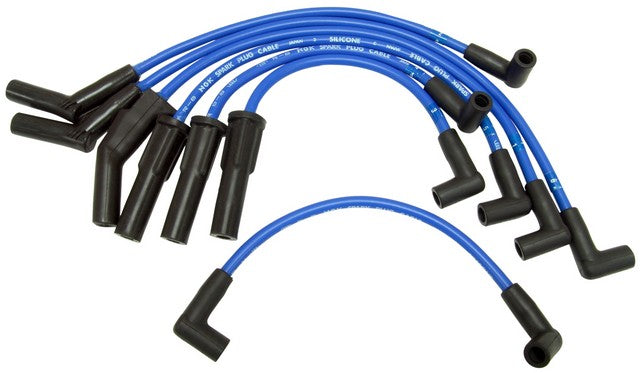 NGK Spark Plug Wire Set P/N:RC-FDZ023 Fits: Ford Bronco, Ford E-150 Econoline, Ford E-150 Econoline Club Wagon, Ford E-250 Econoline, Ford E-250 Econoline Club Wagon, Ford E-350 Econoline - Image 1