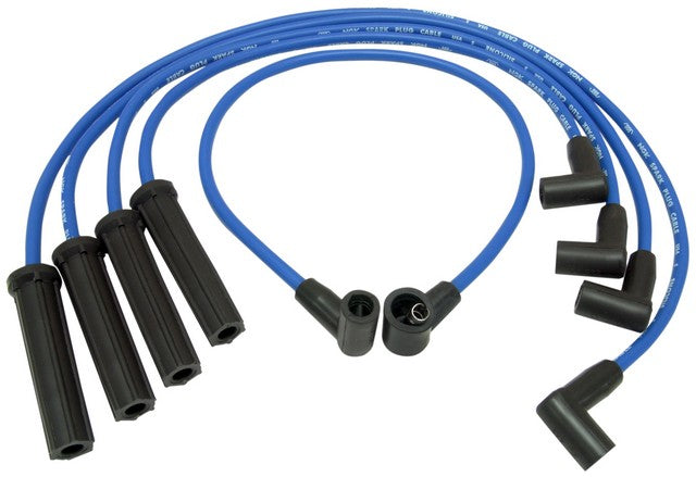 NGK Spark Plug Wire Set P/N:RC-FDZ021 Fits: Ford Escort 83-81, Ford Exp 83-82, Mercury Ln7 83-82, Mercury Lynx 83-81 - Image 1