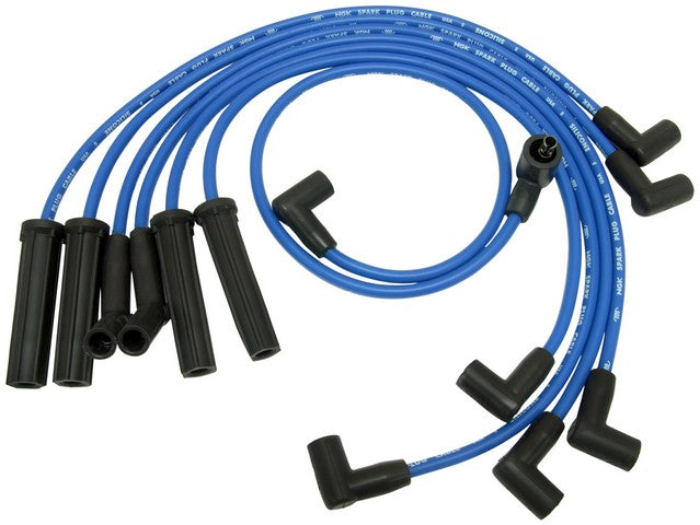 NGK Spark Plug Wire Set P/N:RC-FDZ015 Fits: Ford Mustang 1979, Ford Mustang Ii 78-77, Ford Pinto 79-77, Mercury Bobcat 79-77, Mercury Capri 1977, Mercury Capri 1979 - Image 1
