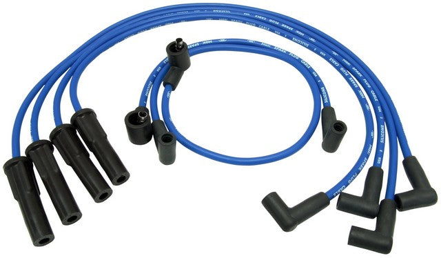 NGK Spark Plug Wire Set P/N:RC-FDZ001 Fits: Ford Fairmont, Ford Granada, Ford Ltd, Ford Mustang, Ford Mustang Ii, Ford Pinto, Ford Ranger, Ford Thunderbird, Mercury Bobcat, Mercury Capri, Mercury Cougar, Mercury Marquis, Mercury Zephyr - Image 1