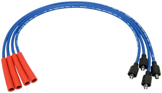 NGK Spark Plug Wire Set P/N:RC-FDX002 Fits: American Motors Concord, American Motors Gremlin, American Motors Spirit, Fiat 1100, Fiat 124, Fiat 1500, Ford Mustang Ii, Ford Pinto, Mercury Capri, Triumph Tr7 - Image 1
