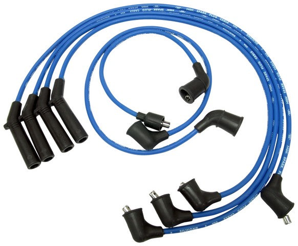 NGK Spark Plug Wire Set P/N:RC-CRX063 Fits: Dodge Colt 88-84, Mitsubishi Mirage 88-85, Plymouth Colt 88-85 - Image 1