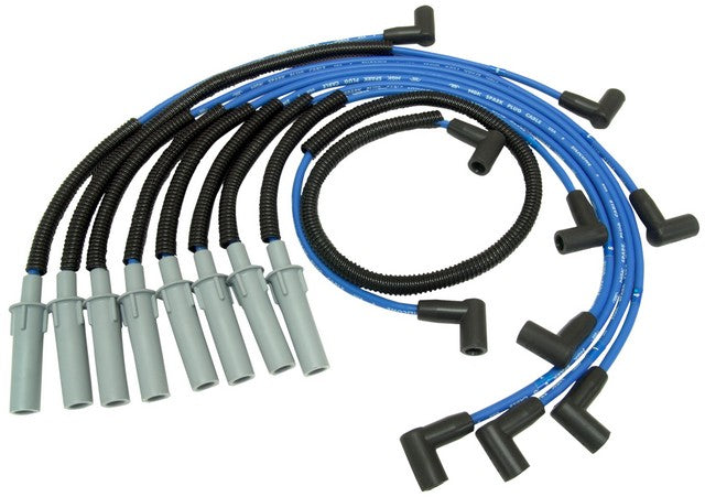 NGK Spark Plug Wire Set P/N:RC-CRX049 Fits: Dodge Dakota 03-99, Dodge Durango 03-99, Dodge Ram 1500 03-99, Dodge Ram 1500 Van 03-99, Dodge Ram 2500 02-99, Dodge Ram 2500 Van 03-99, Dodge Ram 3500 02-99, Dodge Ram 3500 Van 03-99 - Image 1