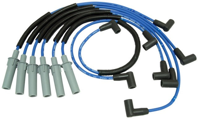 NGK Spark Plug Wire Set P/N:RC-CRX034 Fits: Dodge B150, Dodge B1500, Dodge B250, Dodge B2500, Dodge D150, Dodge D250, Dodge Dakota, Dodge Durango, Dodge Ram 1500, Dodge Ram 1500 Van, Dodge W150 - Image 1