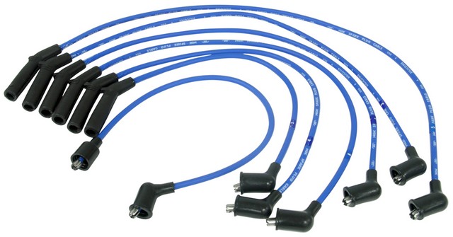 NGK Spark Plug Wire Set P/N:RC-CRX025 Fits: Chrysler Daytona, Chrysler Dynasty, Chrysler Grand Voyager, Chrysler Lebaron, Chrysler Tc Maserati, Chrysler Voyager, Dodge Caravan, Dodge Daytona, Dodge Dynasty, Dodge Grand Caravan - Image 1