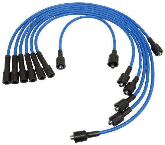 NGK Spark Plug Wire Set P/N:RC-CRX029 Fits: Dodge B150 91-88, Dodge B250 91-88, Dodge D100 89-88, Dodge D150 91-88, Dodge D250 91-88, Dodge Dakota 91-88, Dodge W100 1989, Dodge W150 91-89 - Image 1