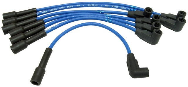 NGK Spark Plug Wire Set P/N:RC-CRX007 Fits: Jeep Cherokee 90-87, Jeep Comanche 90-87, Jeep Wagoneer 90-87 - Image 1