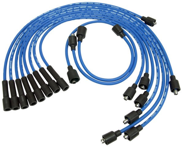 NGK Spark Plug Wire Set P/N:RC-CRX031 Fits: Chrysler Fifth Avenue, Dodge B150, Dodge B250, Dodge B350, Dodge D100, Dodge D150, Dodge D250, Dodge D350, Dodge Diplomat, Dodge Ramcharger - Image 1