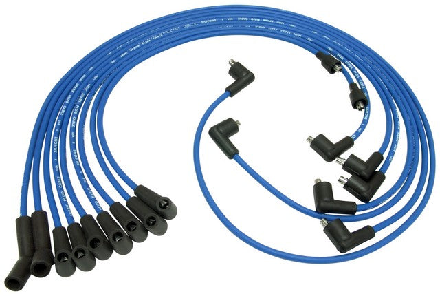 NGK Spark Plug Wire Set P/N:RC-CRX009 Fits: Chrysler Cordoba, Chrysler Imperial, Chrysler New Yorker, Chrysler Newport, Chrysler TOWN &amp; COUNTRY, Dodge Charger, Dodge Coronet, Dodge Magnum, Dodge Monaco, Dodge Polara - Image 1