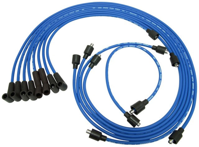 NGK Spark Plug Wire Set P/N:RC-CRX039 Fits: Dodge B100 Van, Dodge B200, Dodge B200 Van, Dodge B300, Dodge Cb300, Dodge D100, Dodge D100 Pickup, Dodge D150 - Image 1