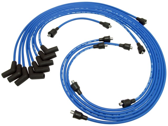 NGK Spark Plug Wire Set P/N:RC-CRX019 Fits: Chrysler 300, Chrysler Imperial, Chrysler New Yorker, Chrysler Newport, Chrysler TOWN &amp; COUNTRY, Dodge 880, Dodge Challenger, Dodge Charger, Dodge Coronet, Dodge Custom - Image 1