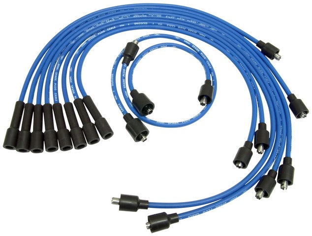 NGK Spark Plug Wire Set P/N:RC-CRX022 Fits: American Motors Classic, American Motors Rebel, Chrysler Cordoba, Chrysler Fifth Avenue, Chrysler Imperial, Chrysler Lebaron, Chrysler New Yorker, Chrysler Newport, Chrysler TOWN &amp; COUNTRY, Dodge Aspen - Image 1