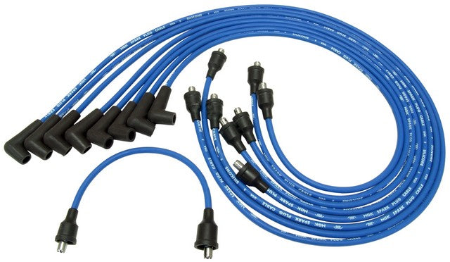 NGK Spark Plug Wire Set P/N:RC-CRX008 Fits: Dodge D100 Pickup, Dodge D200 Pickup, Dodge D300 Pickup, Dodge W100 Pickup, Dodge W300 Pickup, Ford Fairlane, Ford Galaxie, Ford Galaxie 500, Lincoln Capri - Image 1