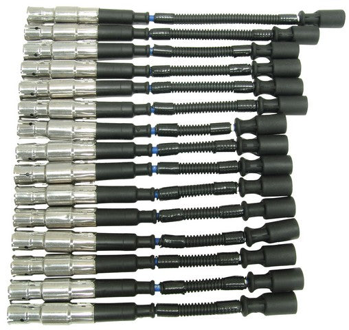 NGK Spark Plug Wire Set P/N:RC-EUC073 Fits: Mercedes-benz C43 Amg, Mercedes-benz C55 Amg, Mercedes-benz Cl500, Mercedes-benz Cl55 Amg, Mercedes-benz Clk430, Mercedes-benz Clk500, Mercedes-benz Clk55 Amg, Mercedes-benz Cls500, Mercedes-benz Cls55 Amg - Image 1