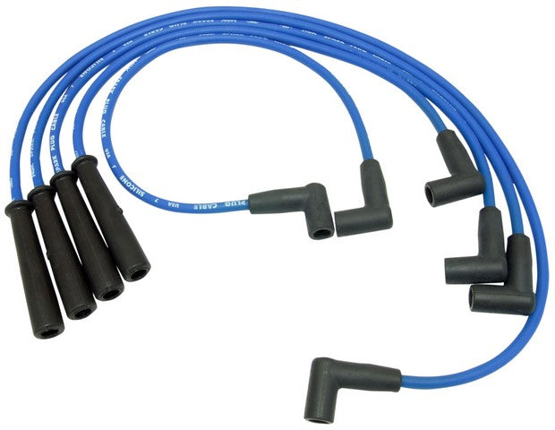 NGK Spark Plug Wire Set P/N:RC-EUX018 Fits: Peugeot 405 1989 - Image 1