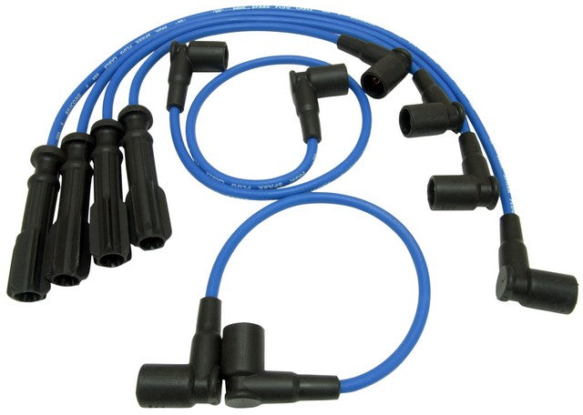 NGK Spark Plug Wire Set P/N:RC-EUX010 Fits: Volvo 740 92-88, Volvo 760 90-88, Volvo 780 91-89, Volvo 940 95-91 - Image 1