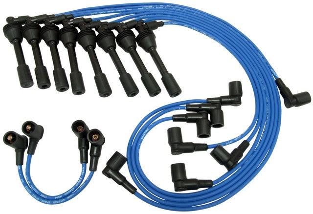 NGK Spark Plug Wire Set P/N:RC-EUC033 Fits: Porsche 928 91-87, Porsche 928 95-93 - Image 1