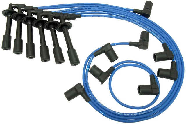 NGK Spark Plug Wire Set P/N:RC-EUC027 Fits: Porsche 911 1984 - Image 1