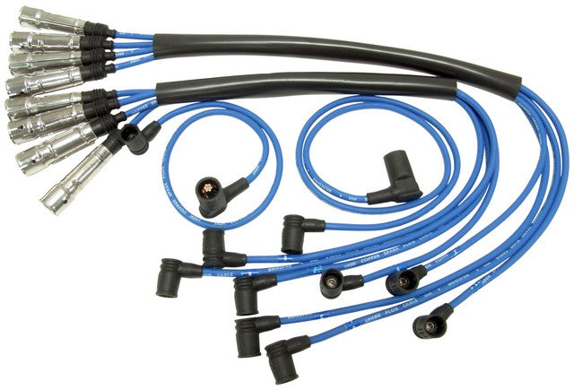NGK Spark Plug Wire Set P/N:RC-EUC049 Fits: Mercedes-benz 500sec 85-84, Mercedes-benz 500sel 85-84 - Image 1